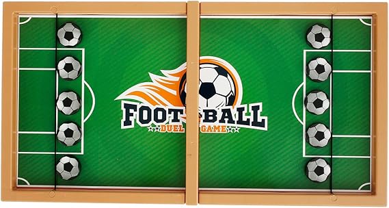 Wooden Sling Puck Game | Football Board Game | Wooden Hockey Soccer Table Game for kids & adults - Image 10