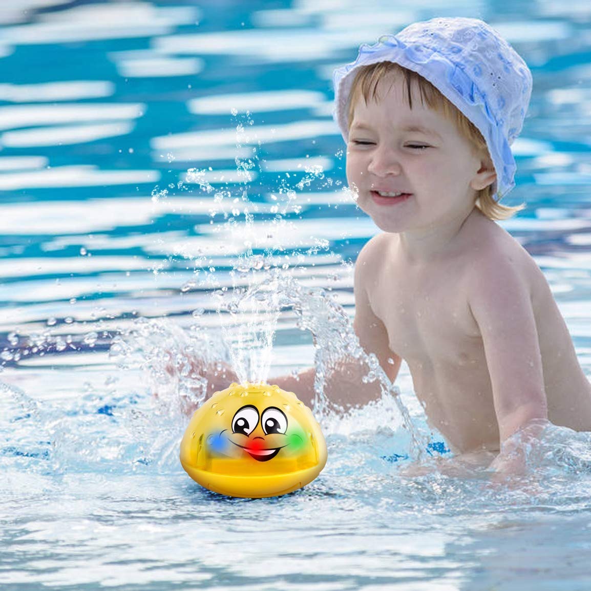 Refasy Children Bath Toys Automatic Water Spray Bathtub Toy for Kids Infant - Spray Ball - Image 6