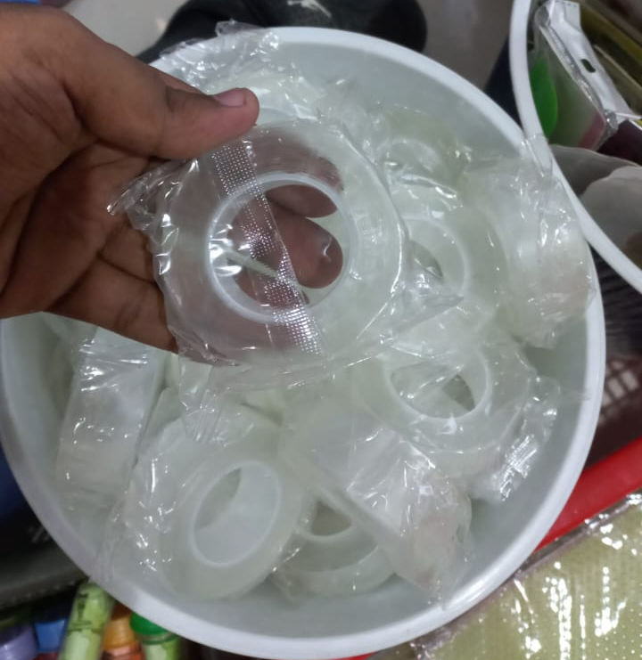 Nano Tape 1 meter Double Side Tape |Washable Reusable Tape - Image 2