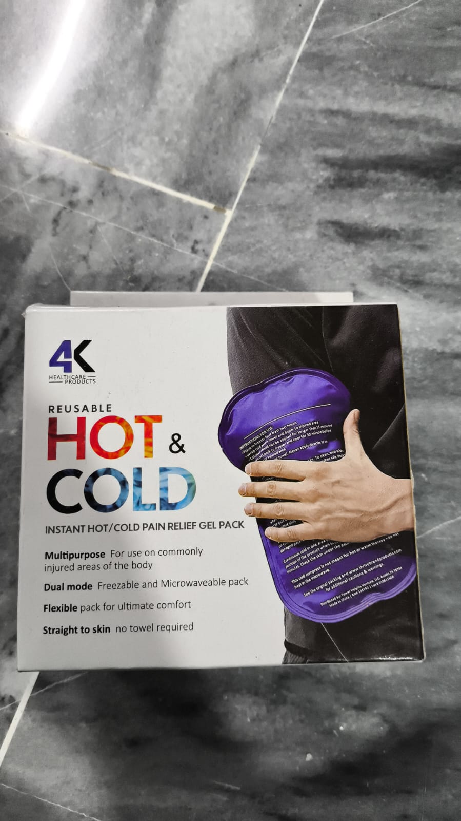 Multi-Purpose Hot and Cold Pack Flexible Gel Pack Physiotherapy - Image 2