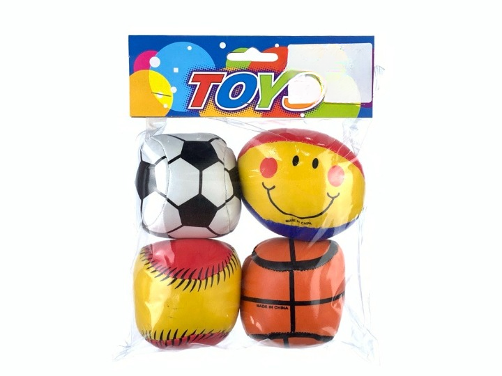 (Pack of 4) Speed Power Super Sport Soft Mini Football For kids - Image 7