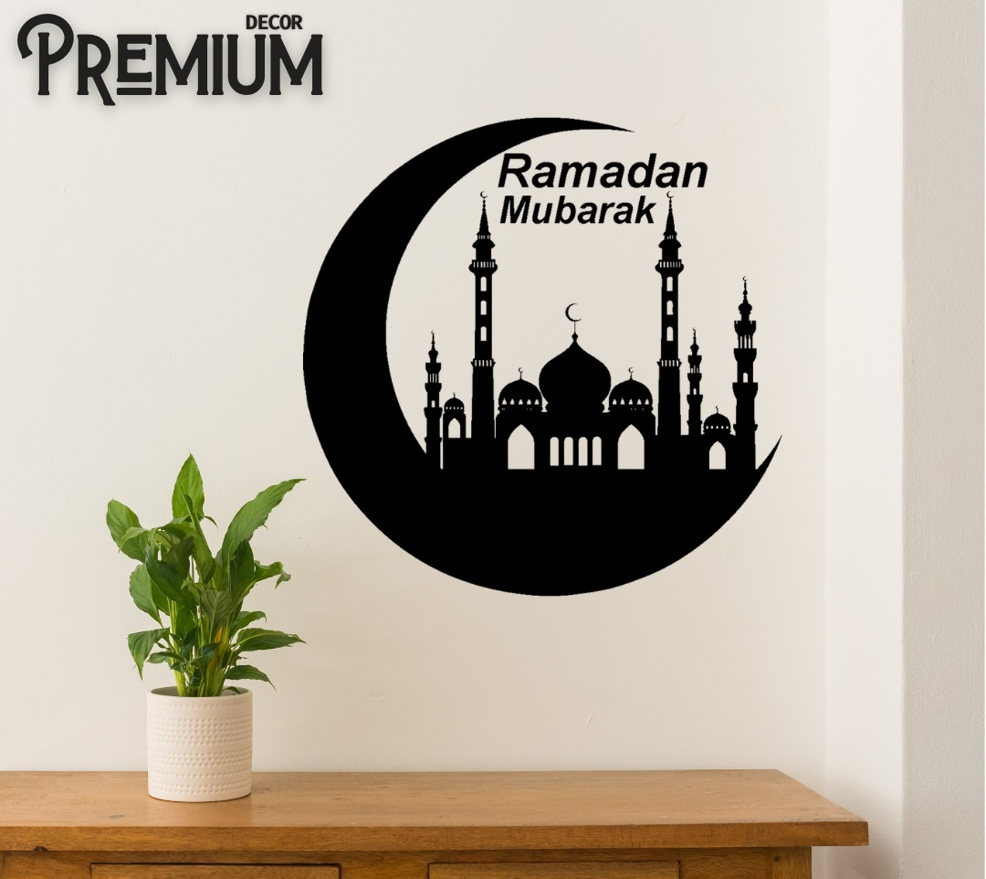 Ramzan Mubarak Islamic Calligraphy 3D Wooden Wall Decorative Gift Stylish Design Office Living Room I Decorating Items - Image 6